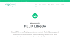 Desktop Screenshot of filliplingua.com